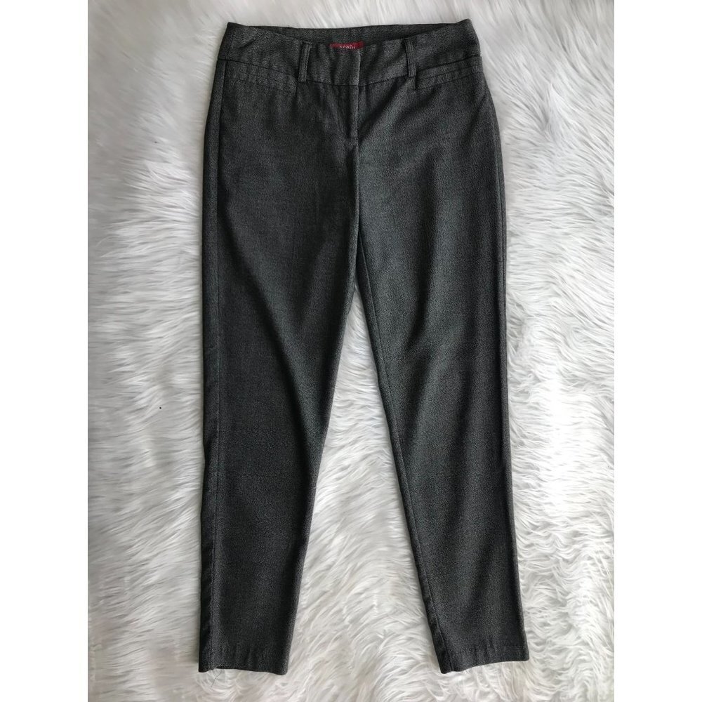 XOXO Dark‎ Grey tapered Leg Ankle Work Trouser Pants - 3/4